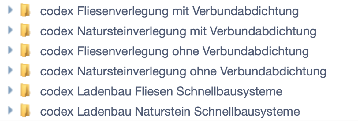 Erklärungsbild Ausschreibungstexte Erklärungsbild Ausschreibungstexte mit Ordnerübersicht